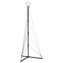vidaXL hideg fehér LED karácsonyfa 363 LED 182 cm