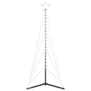 vidaXL hideg fehér LED karácsonyfa 363 LED 182 cm