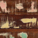 vidaXL dohányzóasztal többszínű 90x50x36cm tömörfa újrahasznosított fa