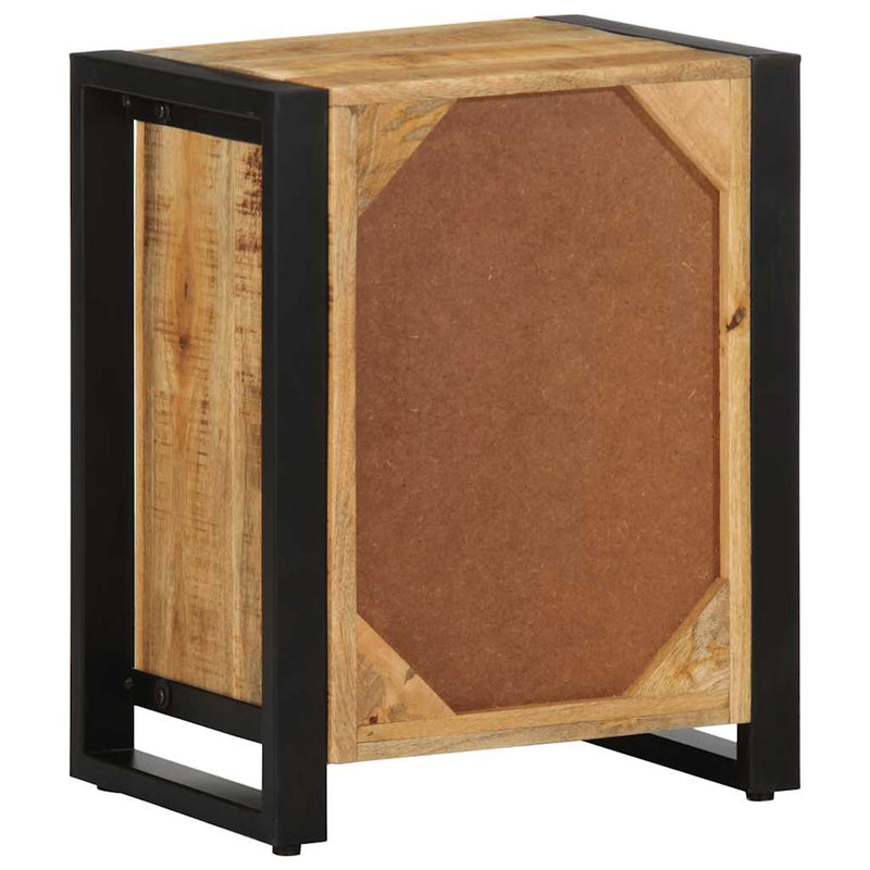 vidaXL Éjjeli szekrény 40x30x51 cm tömör durva fa mangó