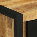 vidaXL Éjjeli szekrény 40x30x51 cm tömör durva fa mangó