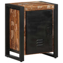 vidaXL Éjjeli szekrény Többszínű 40x30x51 cm Tömör fa újrahasznosított