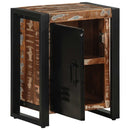 vidaXL Éjjeli szekrények 2 db Többszínű tömör nyersfa mangó