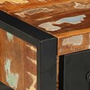 vidaXL Éjjeli szekrény Többszínű 35x34x45 cm Tömör fa újrahasznosított