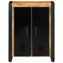 vidaXL tömör nyers mangófa tálalószekrény 55x35x70 cm