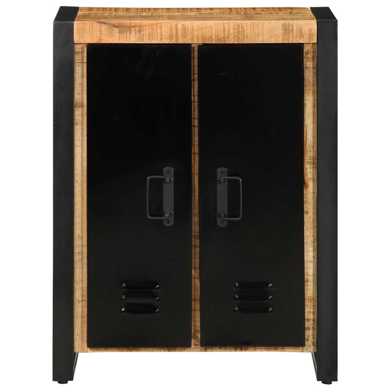 vidaXL tömör nyers mangófa tálalószekrény 55x35x70 cm