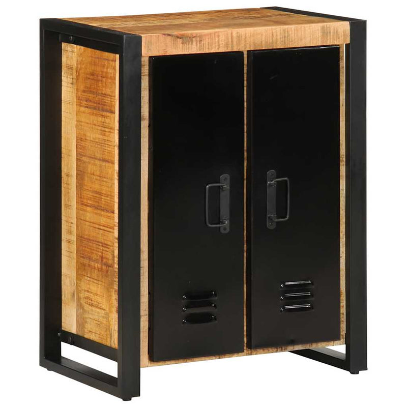 vidaXL tömör nyers mangófa tálalószekrény 55x35x70 cm