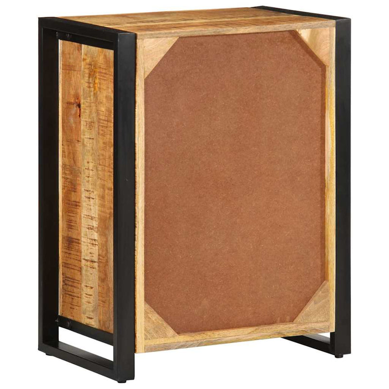 vidaXL tömör nyers mangófa tálalószekrény 55x35x70 cm