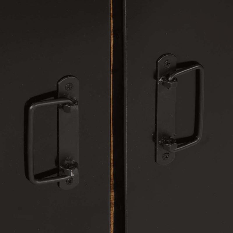 vidaXL tömör nyers mangófa tálalószekrény 55x35x70 cm