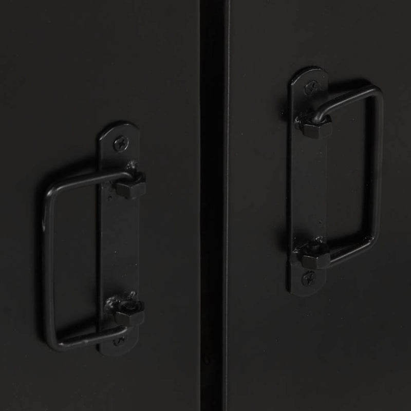 vidaXL Tálaló többszínű 55x35x70 cm Tömör fa újrahasznosított