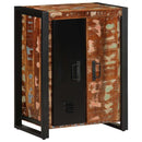 vidaXL Tálaló többszínű 55x35x70 cm Tömör fa újrahasznosított