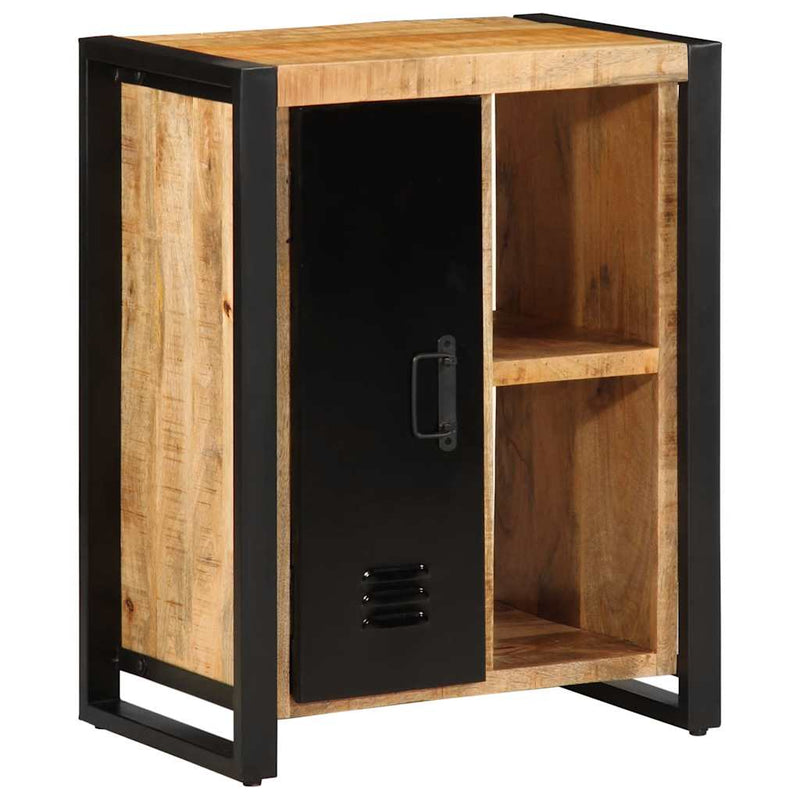 vidaXL tömör nyers mangófa tálalószekrény 55x35x70 cm