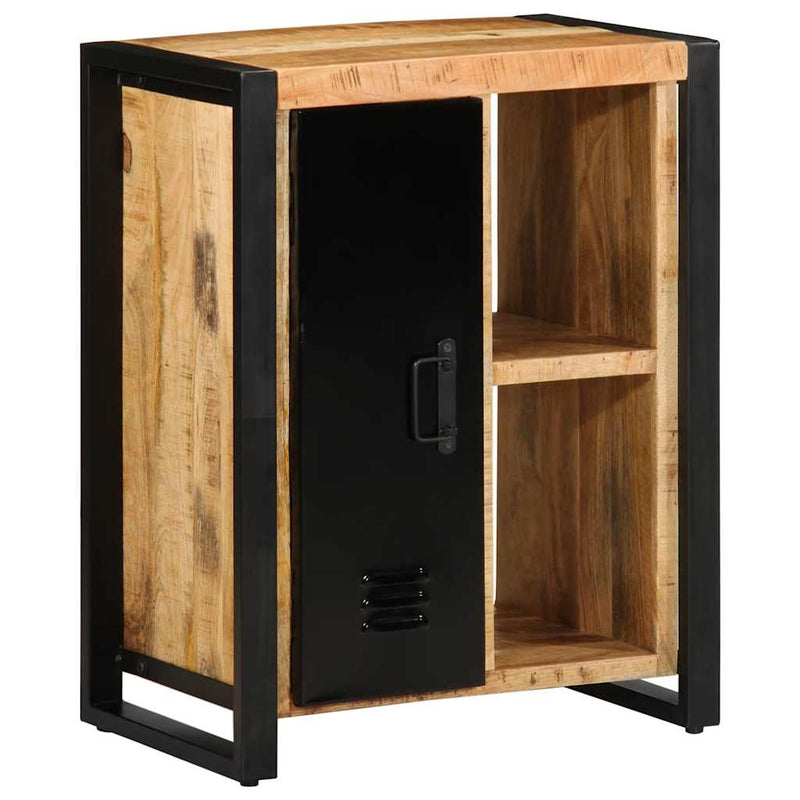 vidaXL tömör nyers mangófa tálalószekrény 55x35x70 cm