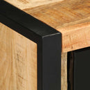 vidaXL tömör nyers mangófa tálalószekrény 55x35x70 cm