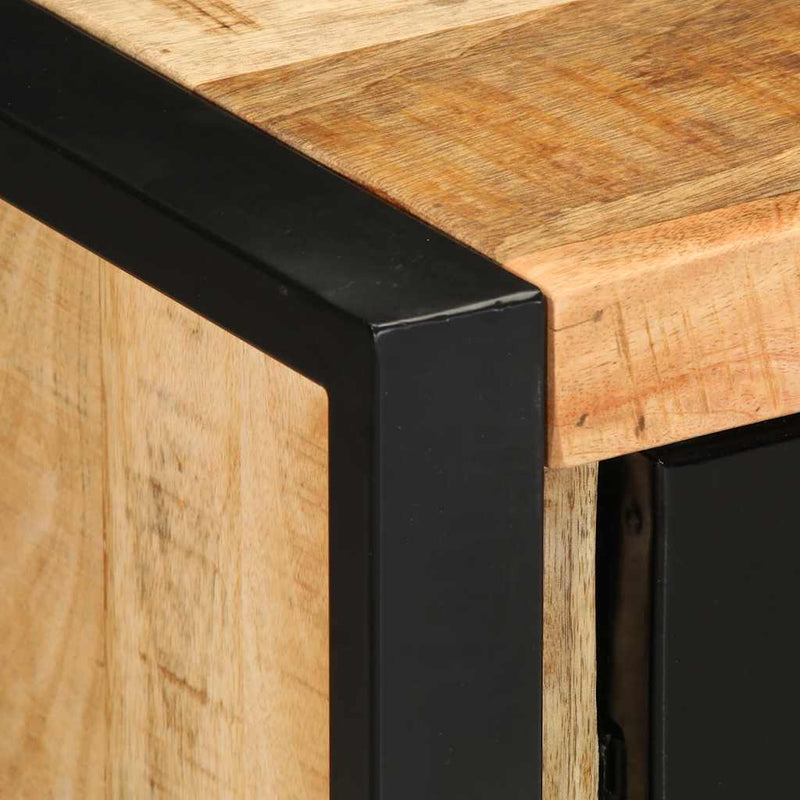 vidaXL tömör nyers mangófa tálalószekrény 55x35x70 cm