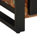 vidaXL Tálaló többszínű 55x35x70 cm Tömör fa újrahasznosított