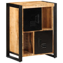 vidaXL tömör nyers mangófa tálalószekrény 55x35x70 cm