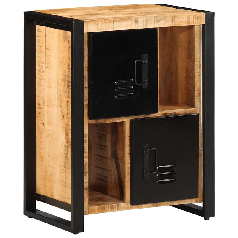 vidaXL tömör nyers mangófa tálalószekrény 55x35x70 cm