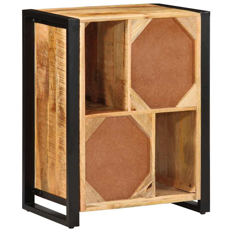 vidaXL tömör nyers mangófa tálalószekrény 55x35x70 cm