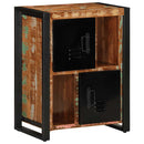 vidaXL Tálaló többszínű 55x35x70 cm Tömör fa újrahasznosított