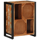 vidaXL Tálaló többszínű 55x35x70 cm Tömör fa újrahasznosított