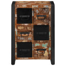 vidaXL tömör újrahasznosított fa tálalószekrény 50x35x70 cm