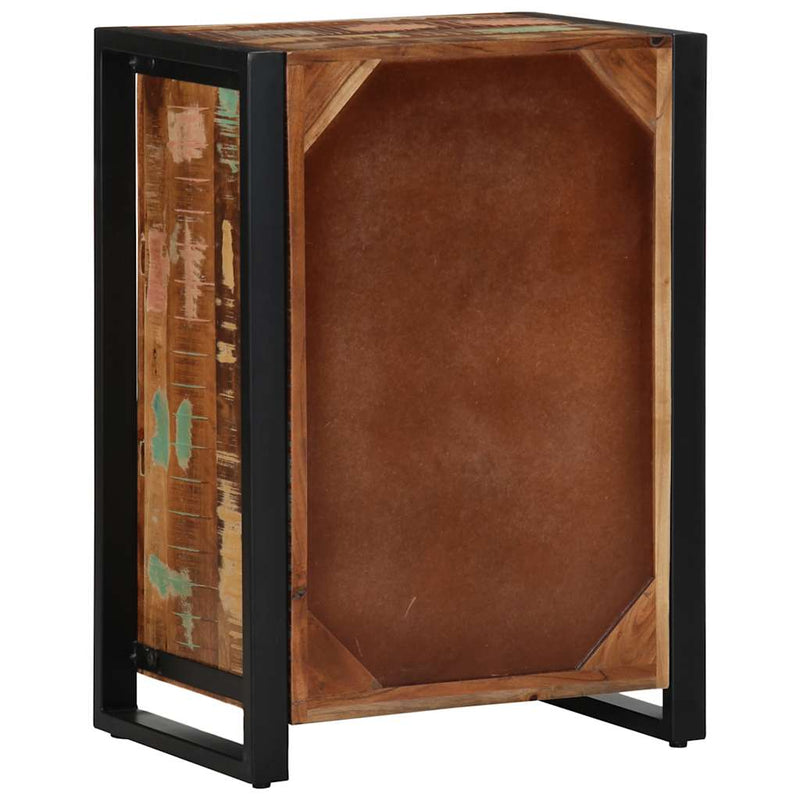 vidaXL tömör újrahasznosított fa tálalószekrény 50x35x70 cm