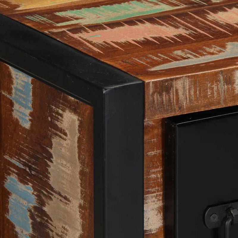 vidaXL tömör újrahasznosított fa tálalószekrény 50x35x70 cm