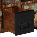 vidaXL tömör újrahasznosított fa tálalószekrény 50x35x70 cm