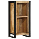 vidaXL Éjjeliszekrény polcokkal Barna 40 x 30 x 80 cm Tömör mangófa