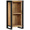 vidaXL Éjjeliszekrény polcokkal Barna 40 x 30 x 80 cm Tömör mangófa