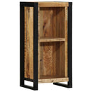 vidaXL Éjjeliszekrény polcokkal Barna 40 x 30 x 80 cm Tömör mangófa