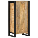 vidaXL Éjjeliszekrény polcokkal Barna 40 x 30 x 80 cm Tömör mangófa