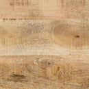 vidaXL Éjjeliszekrény polcokkal Barna 40 x 30 x 80 cm Tömör mangófa
