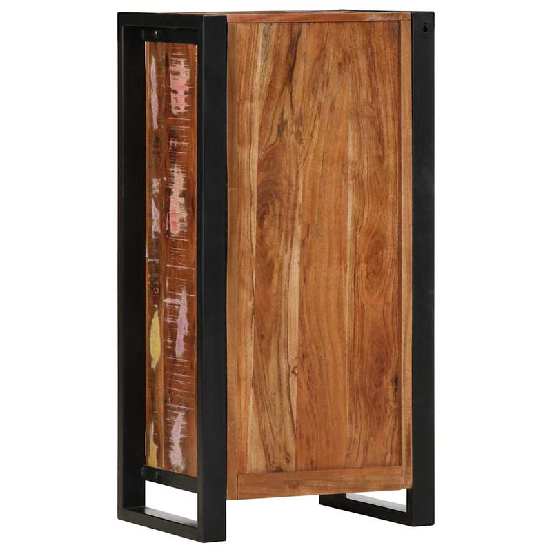 vidaXL éjjeliszekrény 40x30x80 cm tömörfa, újrahasznosított fa