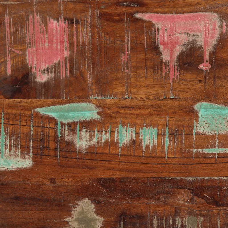 vidaXL éjjeliszekrény 40x30x80 cm tömörfa, újrahasznosított fa