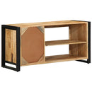 vidaXL Cipőpad Barna 100 x 40 x 50 cm Tömör mangófa