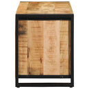 vidaXL Cipőpad Barna 100 x 40 x 50 cm Tömör mangófa