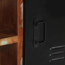 vidaXL Cipőpad Sokszínű 100 x 40 x 50 cm Tömör újrahasznosított fa