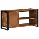 vidaXL Cipőpad Sokszínű 100 x 40 x 50 cm Tömör újrahasznosított fa