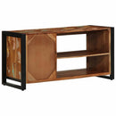 vidaXL Cipőpad Sokszínű 100 x 40 x 50 cm Tömör újrahasznosított fa