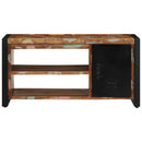 vidaXL Cipőpad Sokszínű 100 x 40 x 50 cm Tömör újrahasznosított fa