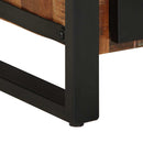 vidaXL Fürdőszekrény Barna 55 x 35 x 60 cm Tömör újrahasznosított fa