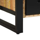 vidaXL Fürdőszobai Szekrény Barna 55 x 35 x 60 cm Tömör mangófa