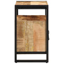 vidaXL Fürdőszobai Szekrény Barna 55 x 35 x 60 cm Tömör mangófa