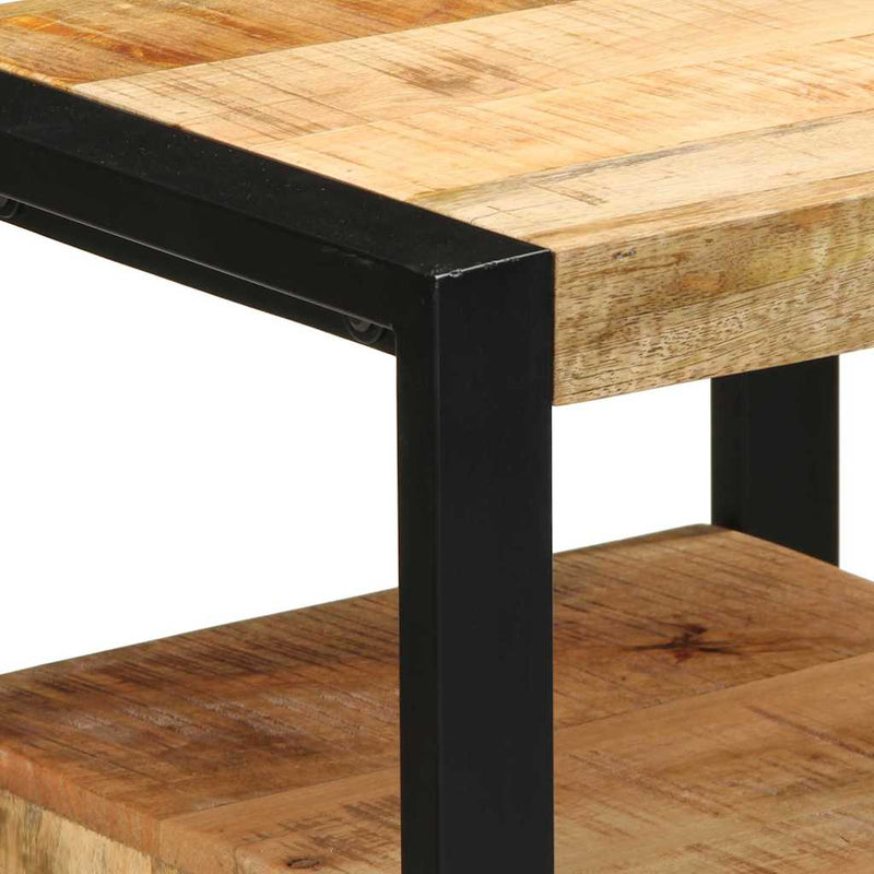 vidaXL Fürdőszobai Szekrény Barna 40 x 35 x 75 cm Tömör mangófa