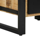 vidaXL Fürdőszobai Szekrény Barna 40 x 35 x 75 cm Tömör mangófa