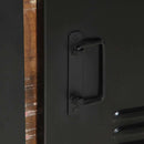 vidaXL Fürdőszobai Szekrény polcokkal Barna Tömör újrahasznosított fa