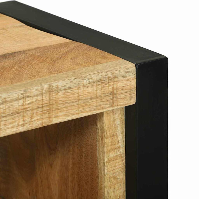 vidaXL Fürdőszobai szekrény Barna 40 x 30 x 90 cm Tömör mangófa