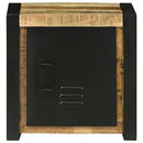 vidaXL Fürdőszoba Szekrény ajtóval Barna 40 x 30 x 40 cm Tömör mangófa